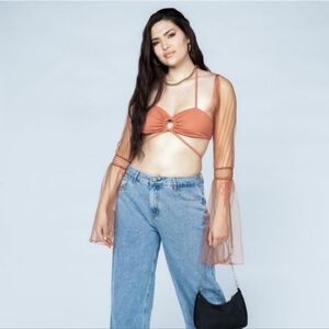 ZYA Cassia Top in Walnut Pink